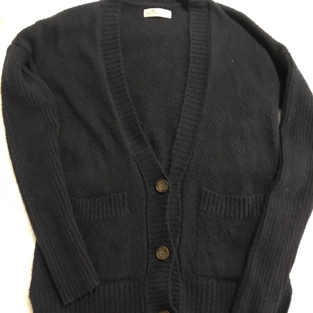 EUC Ladies Navy Blue Hollister Sweater